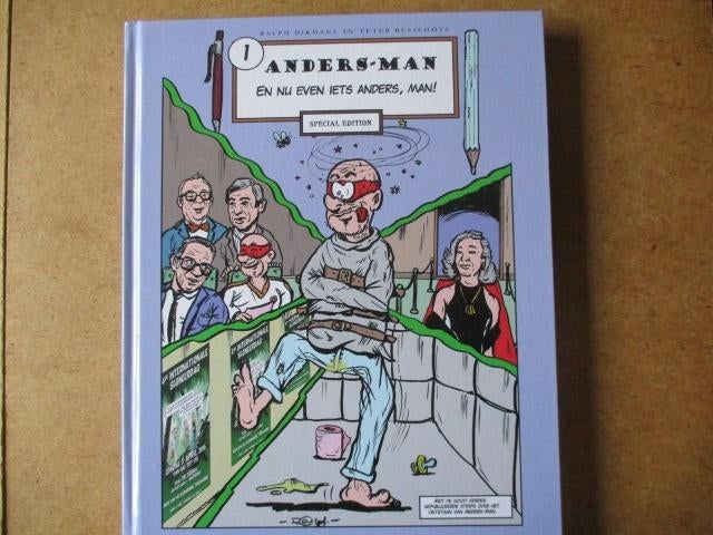 adv8335 anders-man hc, Eén stripboek, Ophalen, Gelezen