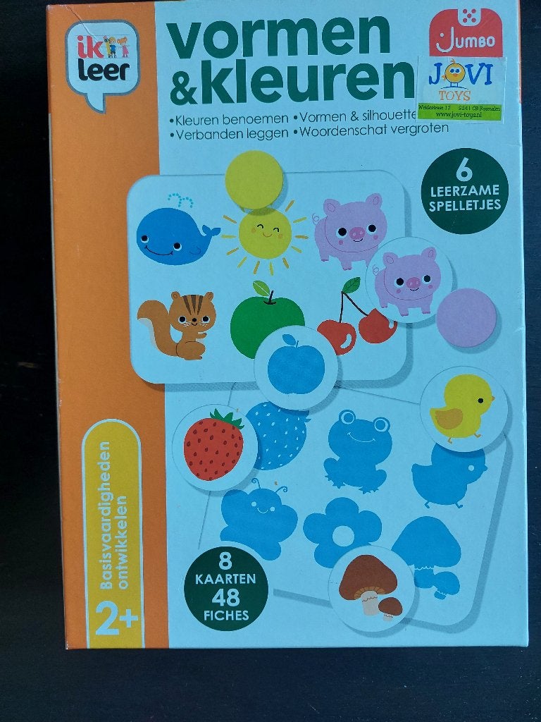 Ik leer vormen en kleuren (Jumbo) - 1 fiche ontbreekt, Ophalen