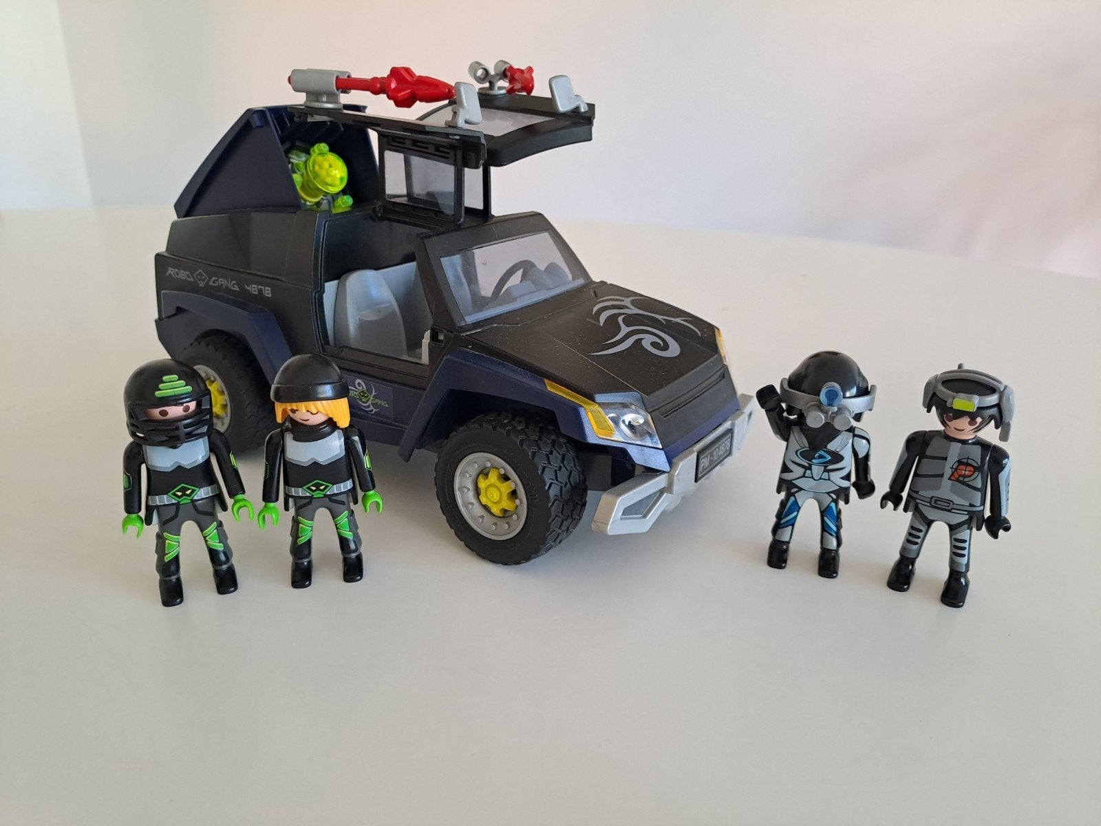 Playmobil Spy Team Command Truck met 4 figuren, Gebruikt, Complete set, Voertuig, Ophalen of Verzenden