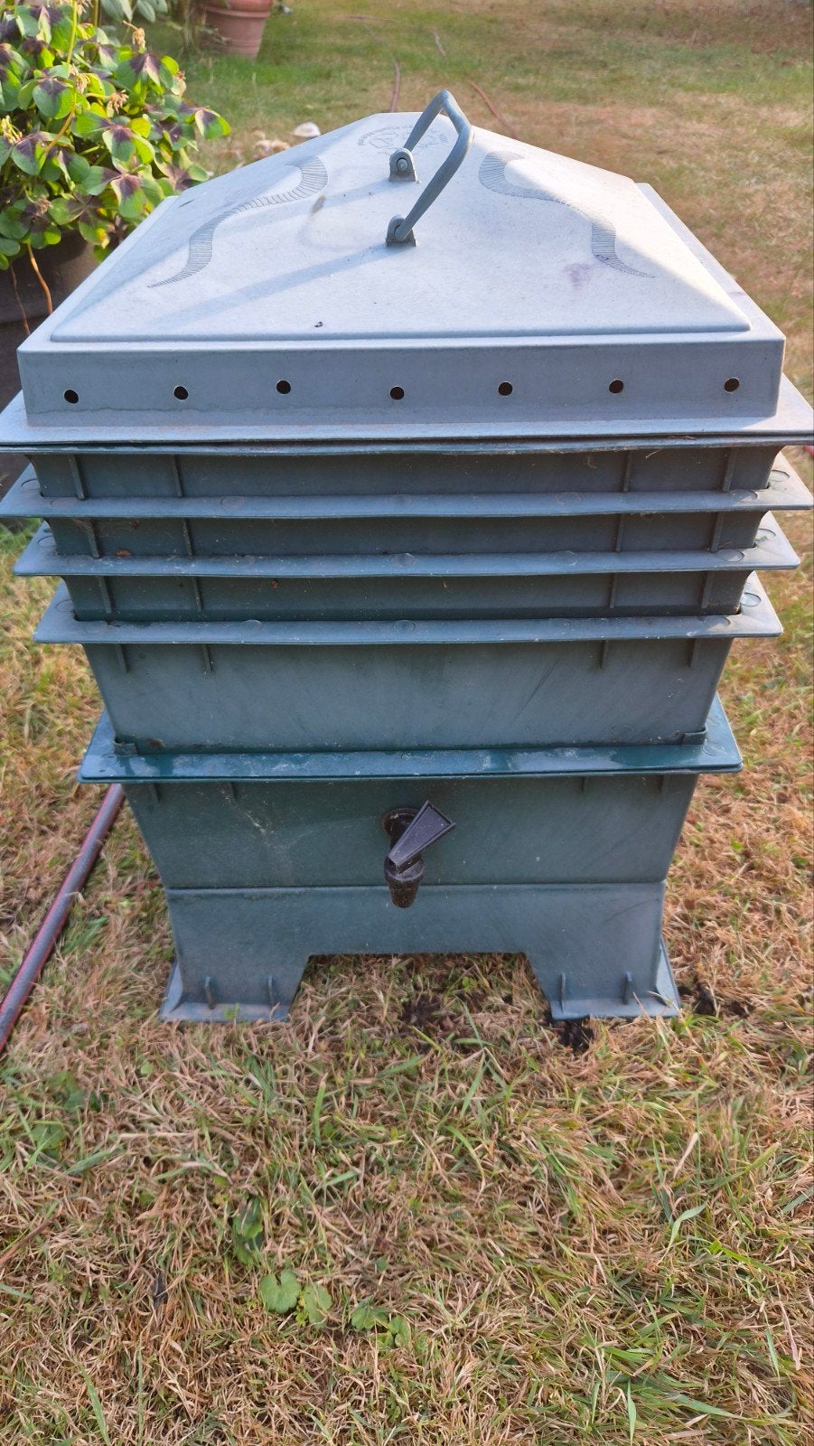 Wormenhotel / Wormenbak voor compost, Ophalen, Gebruikt