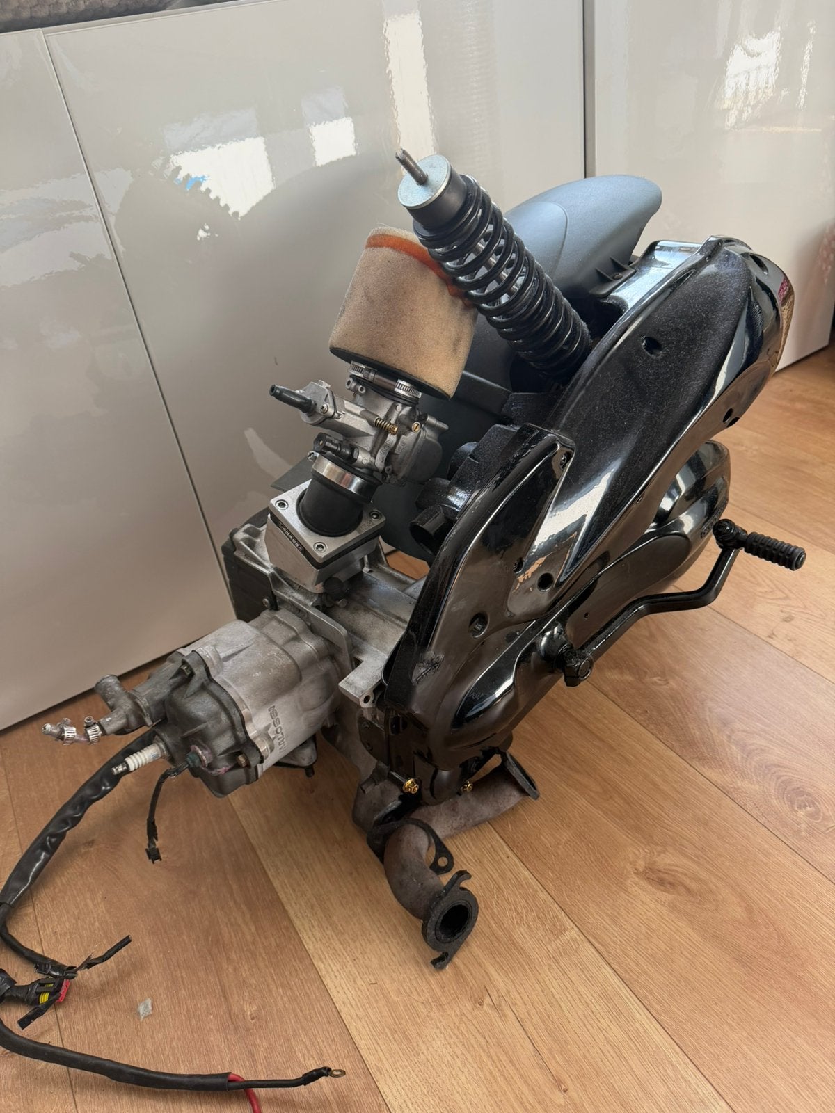 Piaggio 172cc Lc motorblok Vforce malossi polini 150 vert, Ophalen, Zo goed als nieuw, Blok, Piaggio