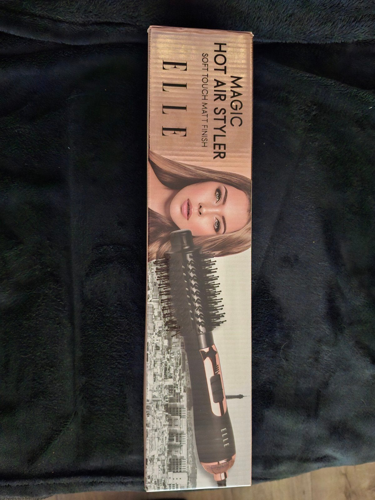 Elle Magic Hot Air Styler - Föhnborstel, Ophalen of Verzenden, Zo goed als nieuw, Haarverzorging
