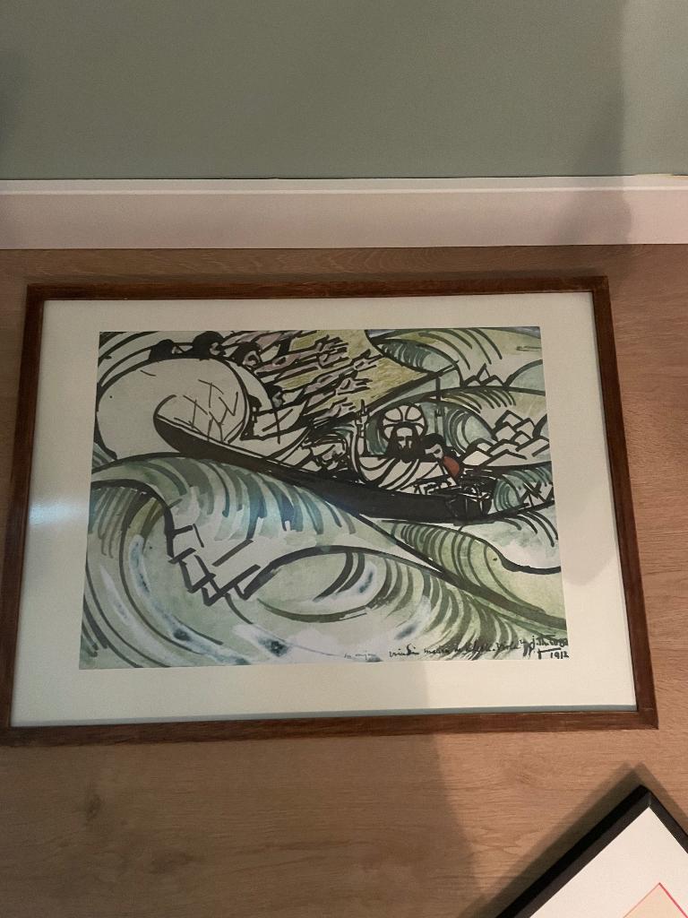 Schilderij Jan Toorop, Ophalen