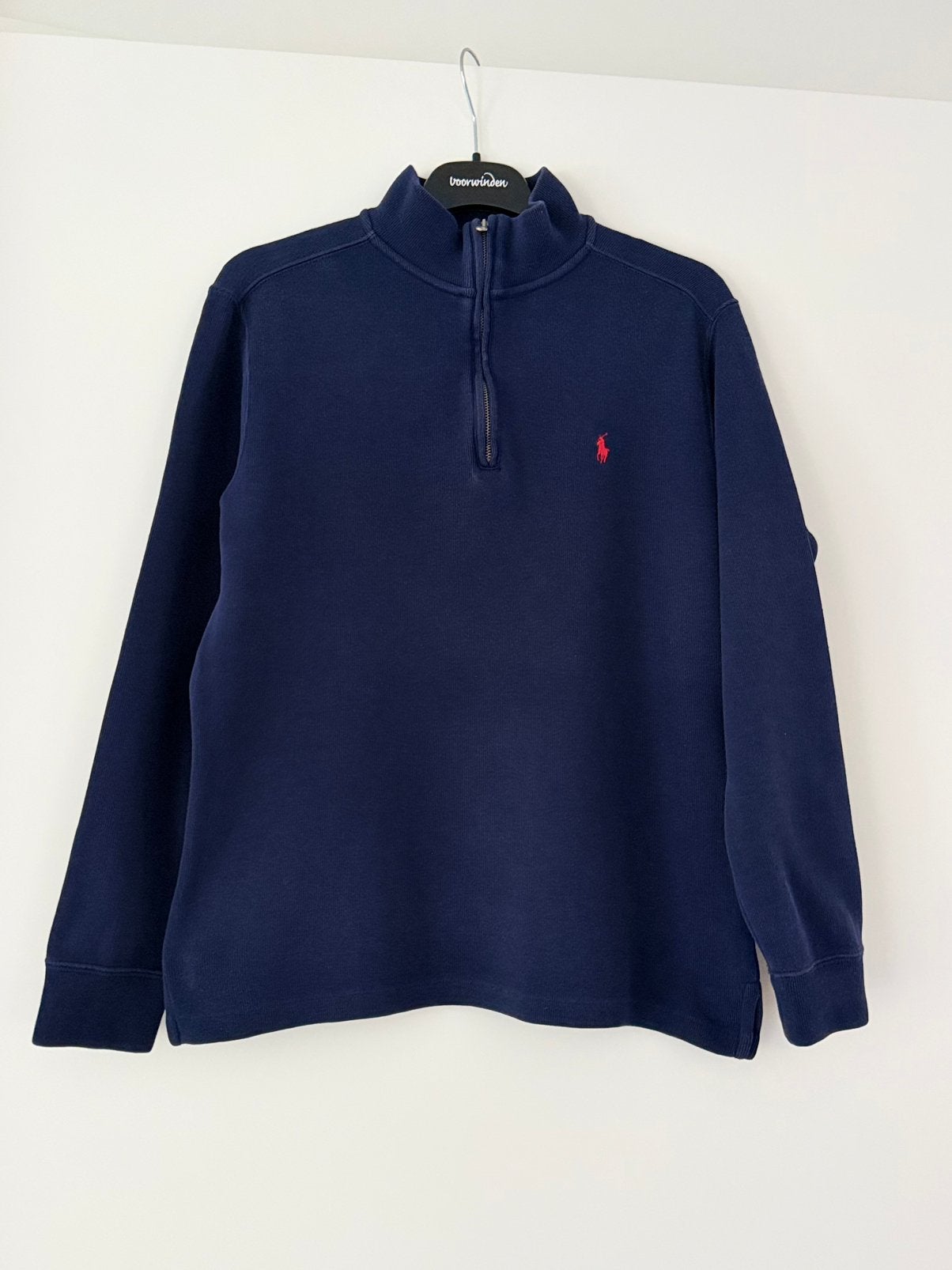 Blauwe trui Polo Ralph Lauren - maat L = 14 tot 16 jaar, Kinderen en Baby's, Kinderkleding | Maat 176, Gebruikt, Trui of Vest