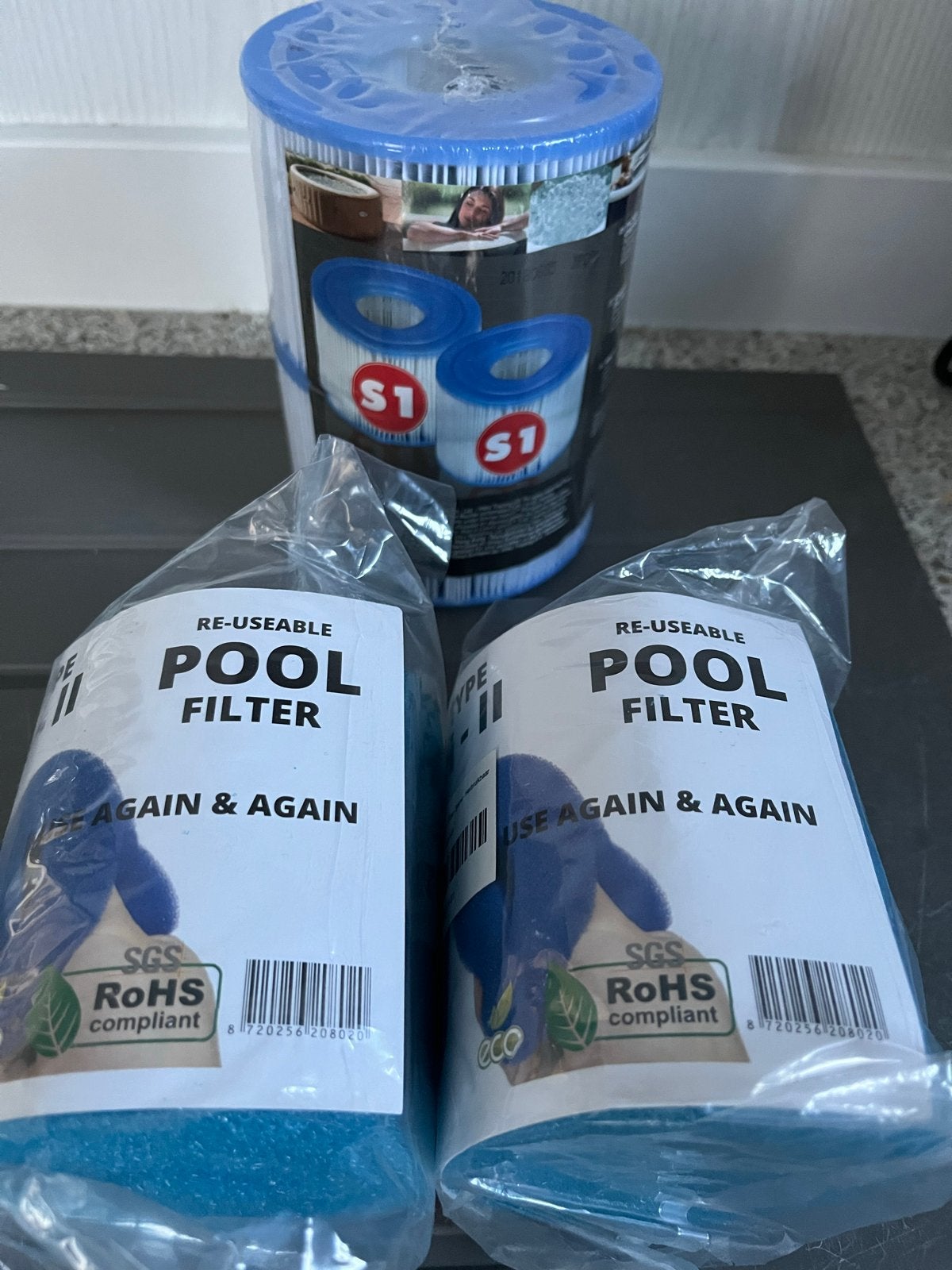 S1 Filters voor Intex Spa - Uitspoelbaar & Wasbaar, Tuin en Terras, Ophalen, Nieuw, Overige typen