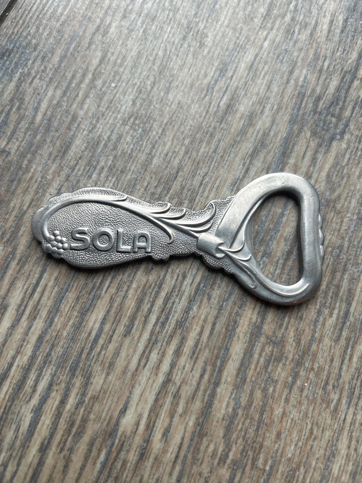 Vintage Sola flesopener - Café De Morgenstond 1952-1967, Ophalen of Verzenden