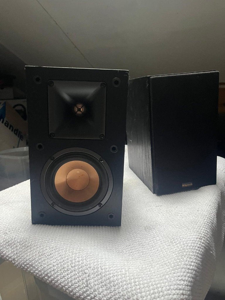 Klipsch speakers, Ophalen of Verzenden, Gebruikt, Boekenplank luidspreker, Overige merken