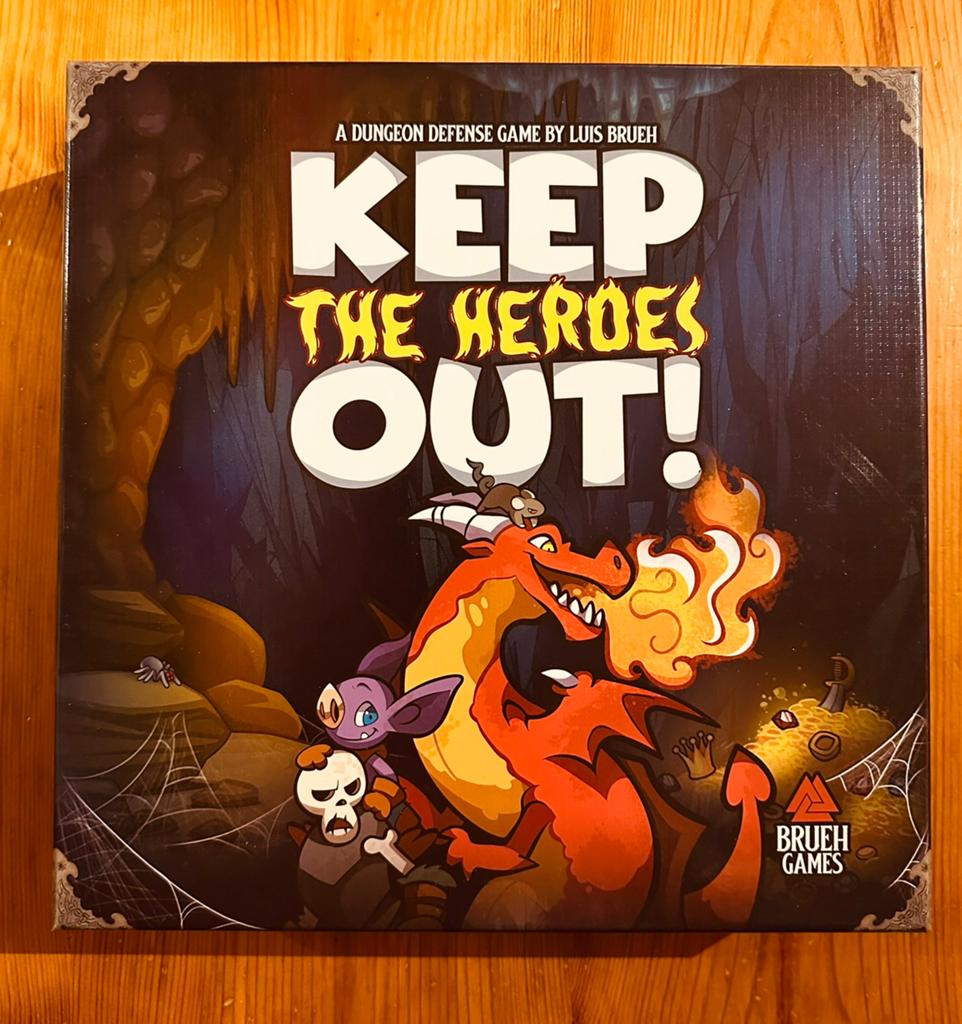 Keep the Heroes Out! (NEW/Engels), Een of twee spelers, Ophalen of Verzenden, Nieuw
