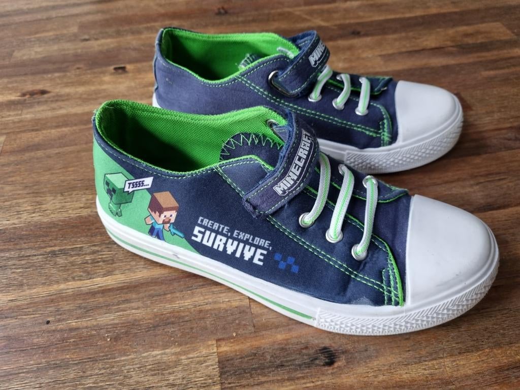 Minecraft gymschoenen maat 35, Ophalen of Verzenden