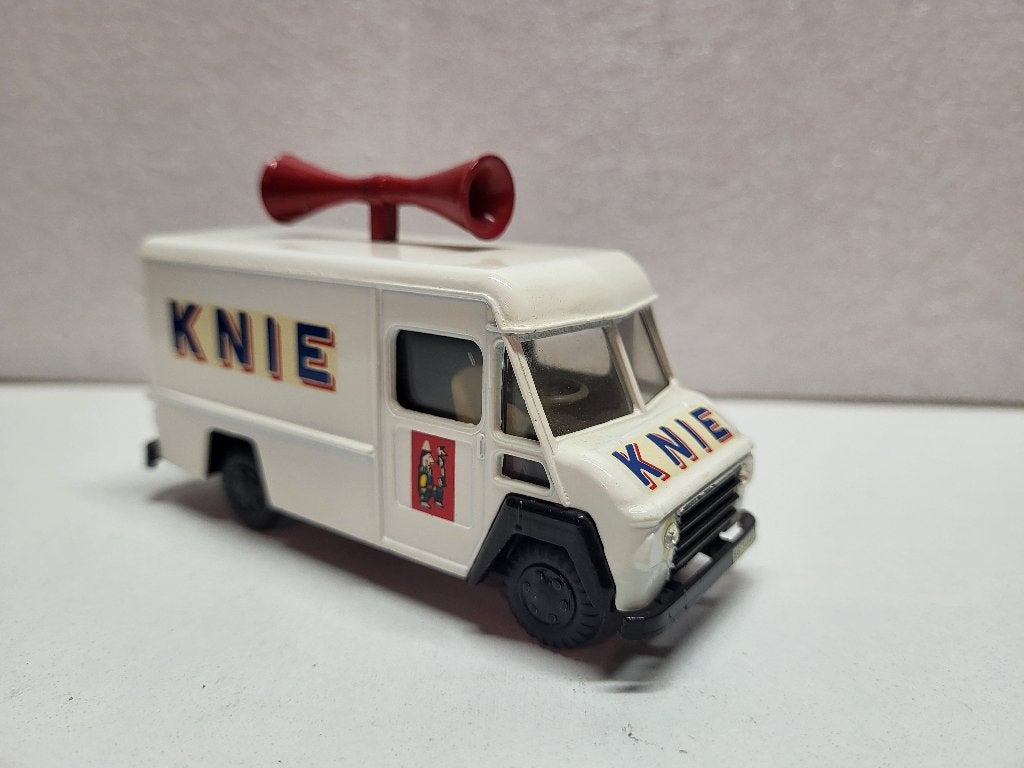 Lion Car / Clown Models   Commer Circus KNIE  geluidswagen, Verzenden, Zo goed als nieuw, Auto, Lion Toys
