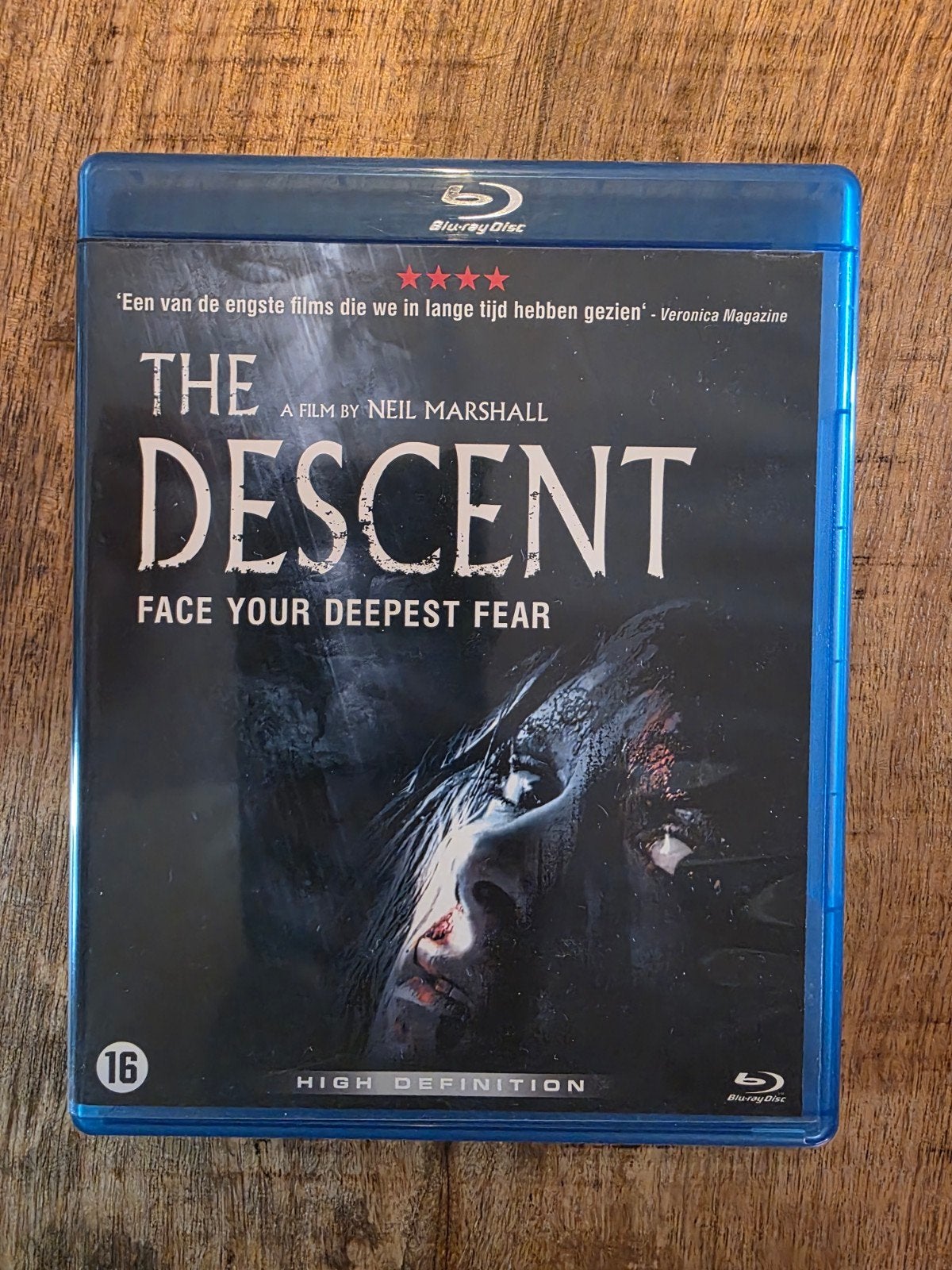 The Descent blu ray, Ophalen of Verzenden, Zo goed als nieuw