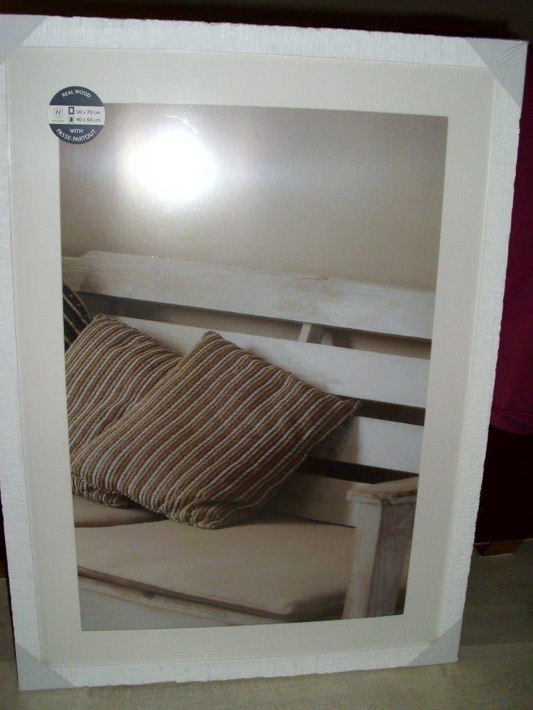 Fotolijst - Henzo - Driftwood - Fotomaat, Hout, Ophalen of Verzenden, Wit, Met ophangsysteem