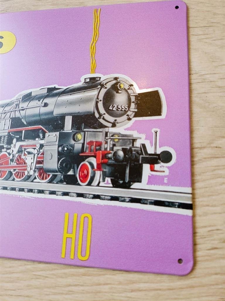 Trix Express | Metalen Modeltrein Wandbord Poster ., Wisselstroom, Verzenden, Märklin, Nieuw