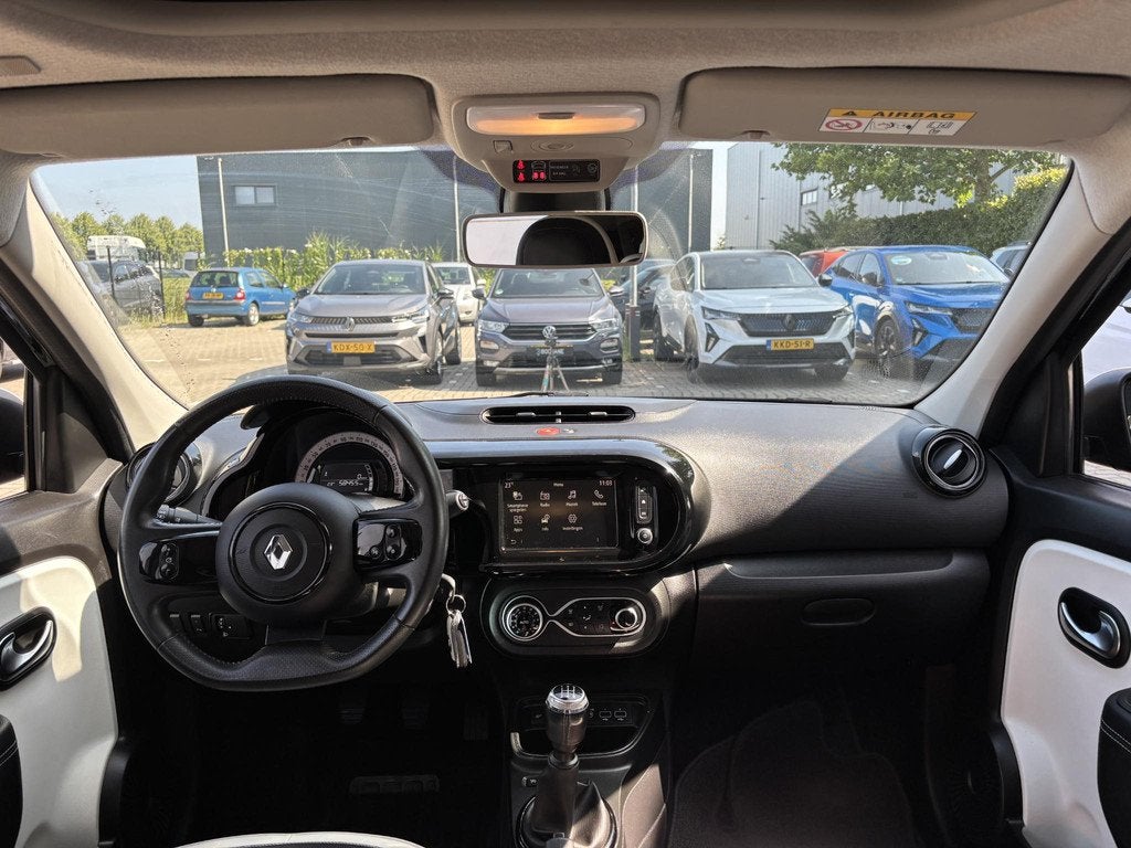 Renault Twingo 1.0 SCe Intens | Elektrisch Vouwdak | Apple C, Auto's, Renault, Gebruikt, Parkeersensor, 4 stoelen, Leder en Stof