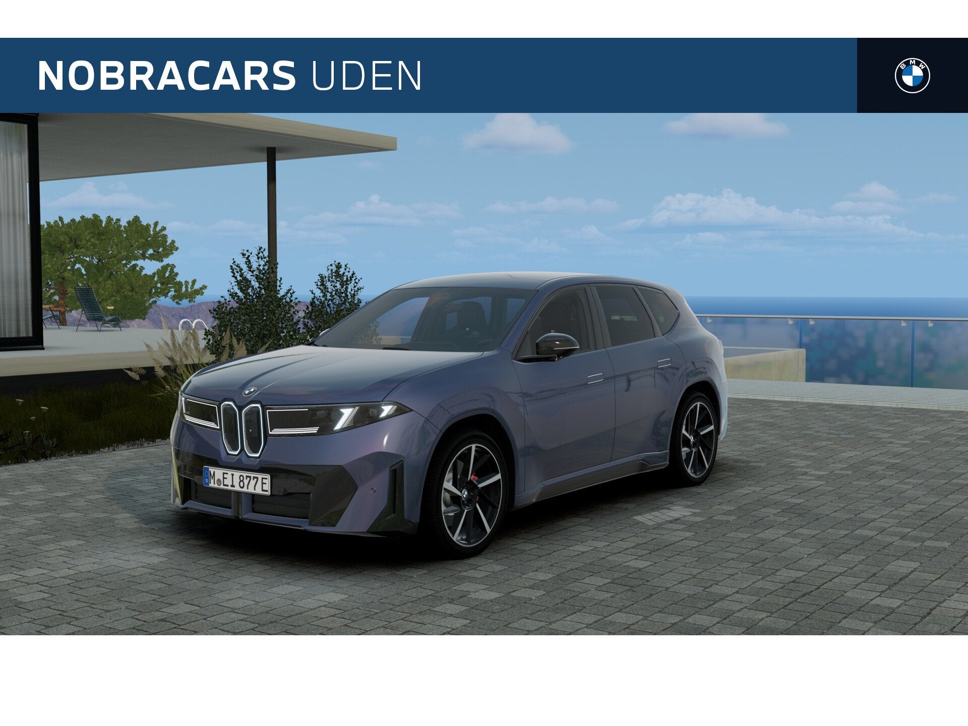 BMW iX3 40 eDrive M Sport / M Sportstoelen / Head-Up / Harma, Automaat, Achterwielaandrijving, Zwart, Leder