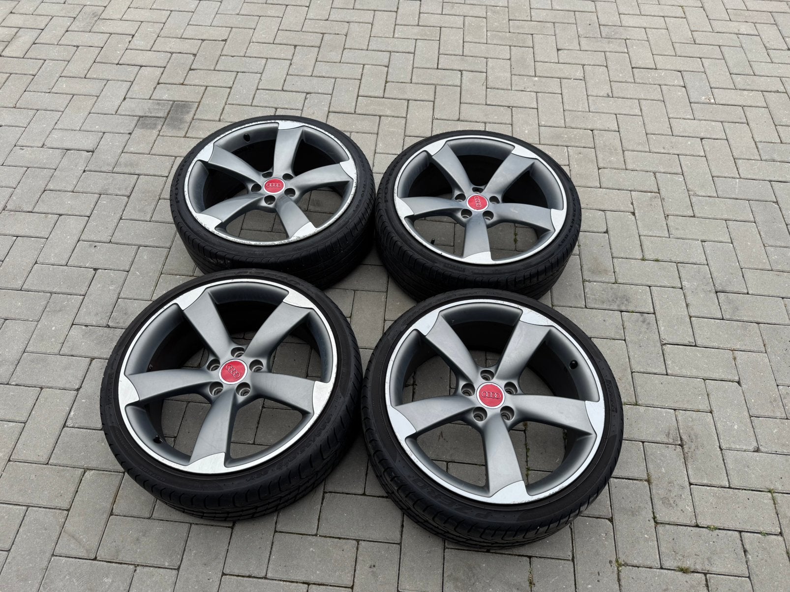 Audi Rotor wielen 19 Inch, Banden en Velgen, 235 mm, Zomerbanden, Ophalen