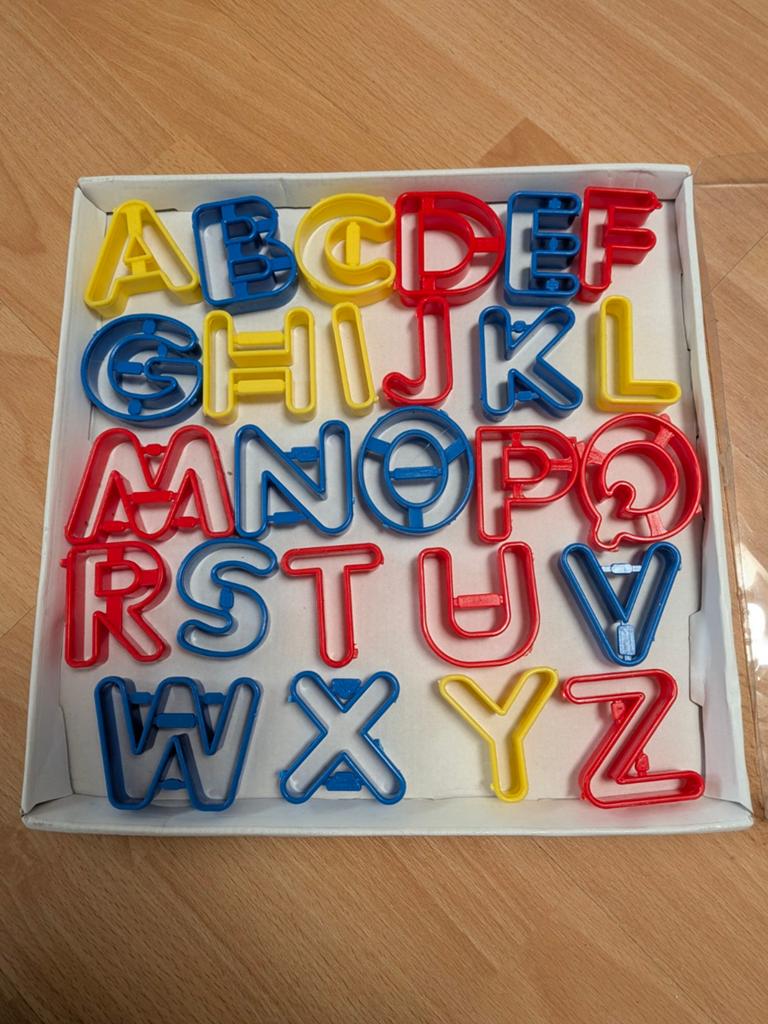 ABC uitsteek vormpjes, Ophalen of Verzenden, Overige typen