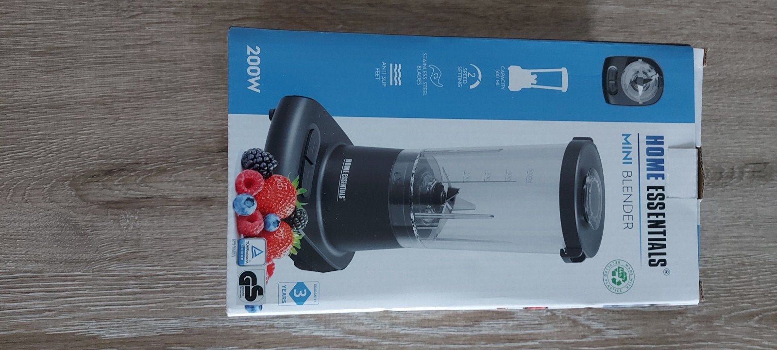Home Essentials Mini Blender 200W - Nieuw, Ophalen, Nieuw, Blender