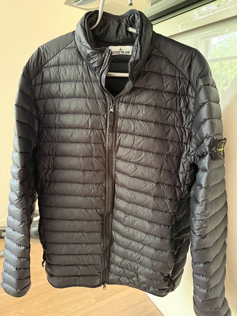 Stone Island Jas, Ophalen, Maat 52/54 (L), Blauw, Stone Island