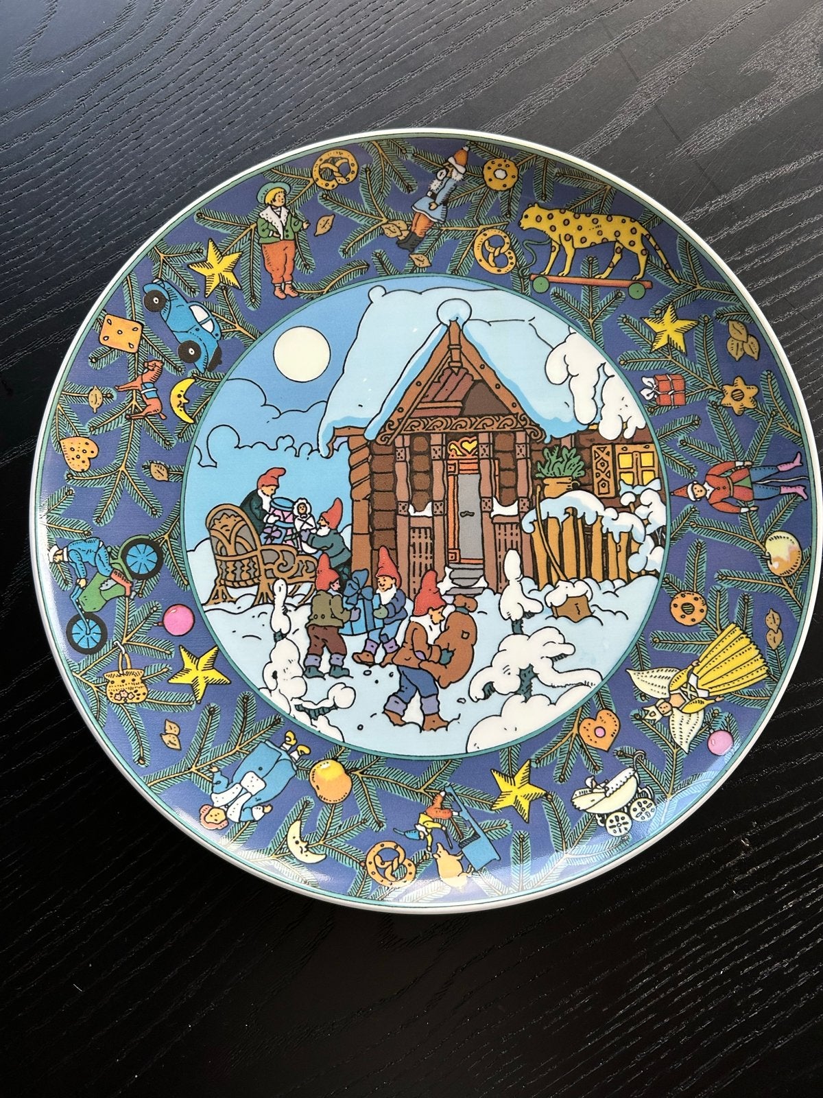 Villeroy & Boch Kerstbord "Weihnachten in Europa" Scandinavi, Ophalen of Verzenden