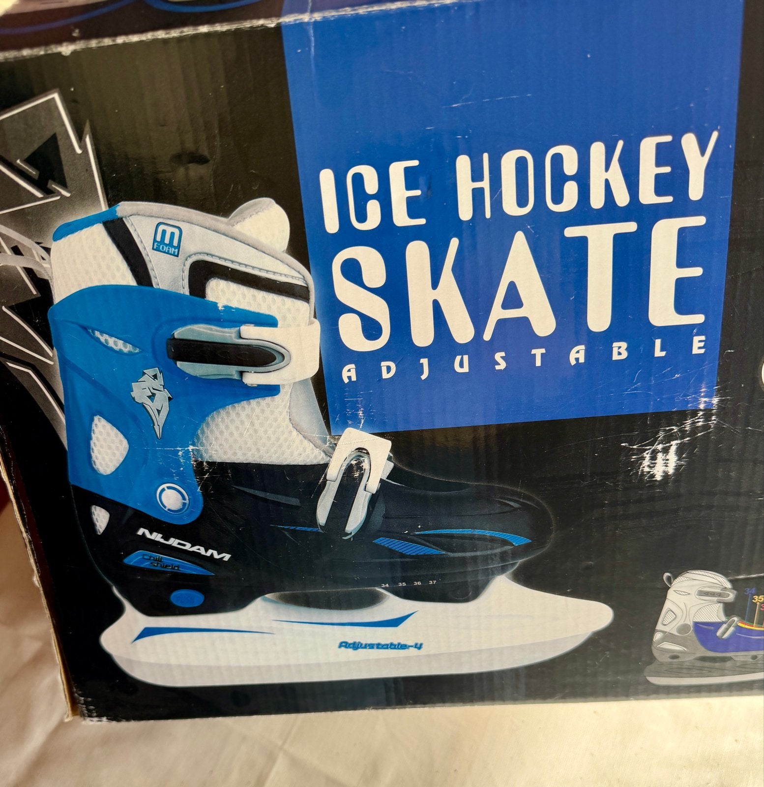 Nijdam verstelbare ijshockeyschaatsen, maat 34-37, Sport en Fitness, Ophalen of Verzenden, Nieuw, IJshockeyschaatsen, Nijdam
