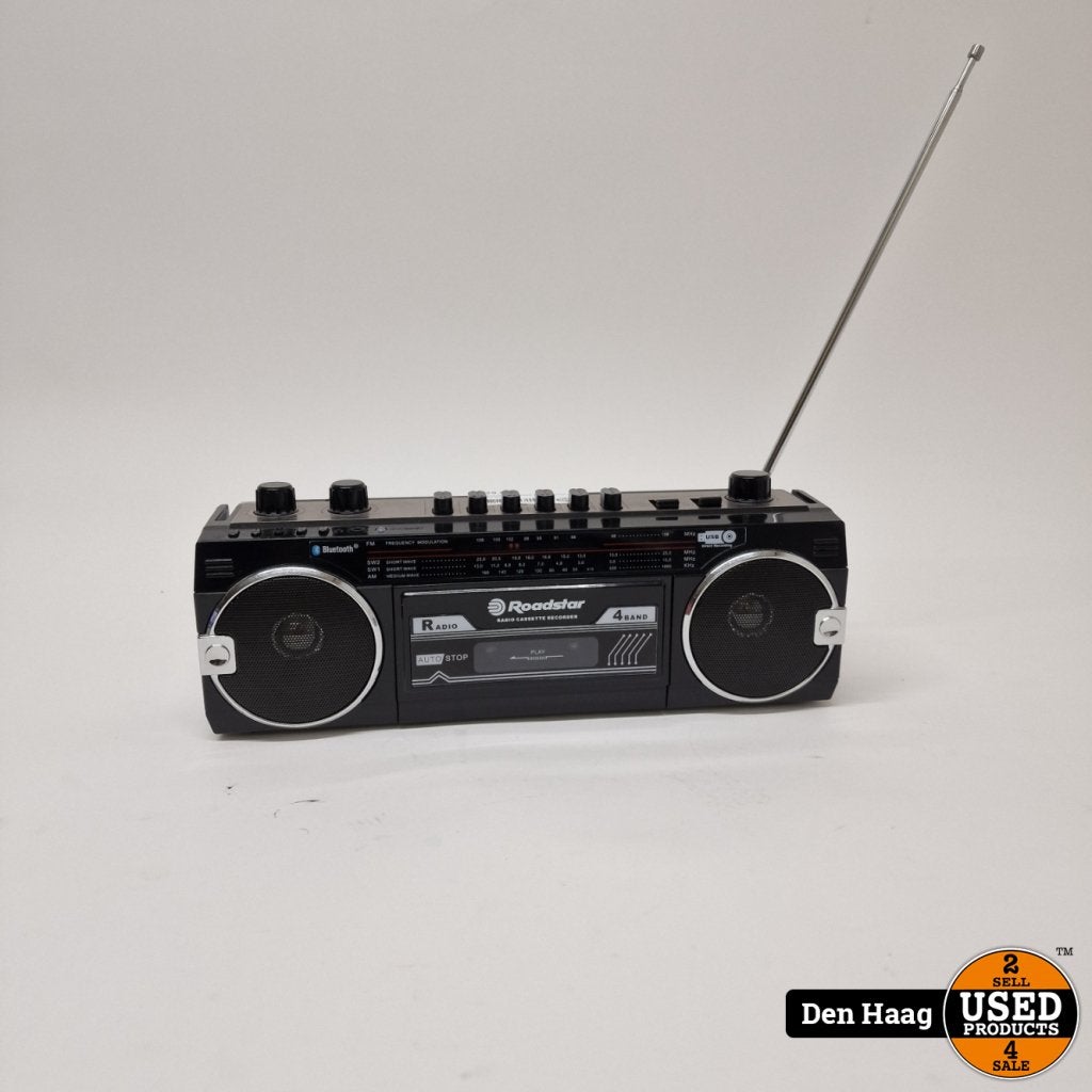 Roadstar RCR 3025 Retro Radio | Nette Staat, Flex Ltd., Gebruikt, https://flex.com/contact-us, Nobelstraat 10, 5807 GA Oostrum LB, Limburg, Nederland