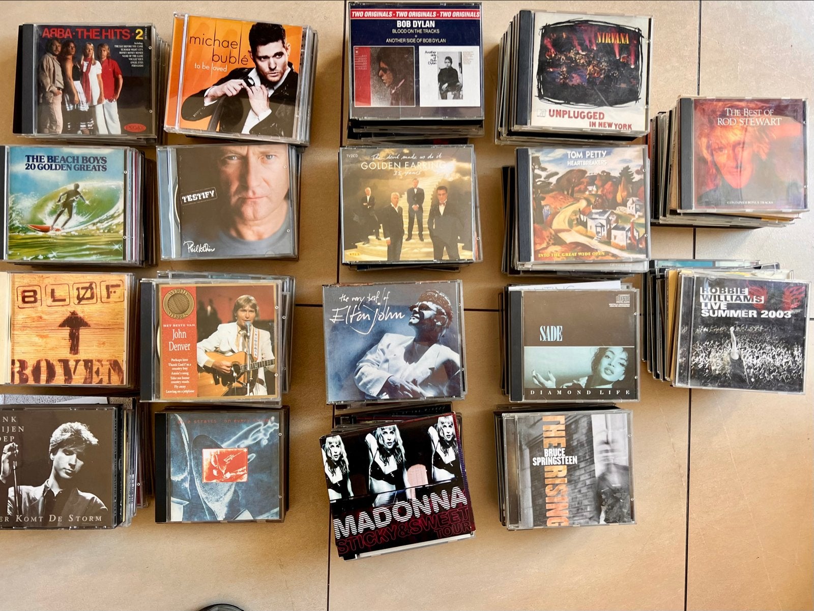 Uitgebreide CD-collectie (bijna 200 stuks) - Pop, Rock, Dive, Pop, Ophalen of Verzenden, Zo goed als nieuw, Verzamelalbum
