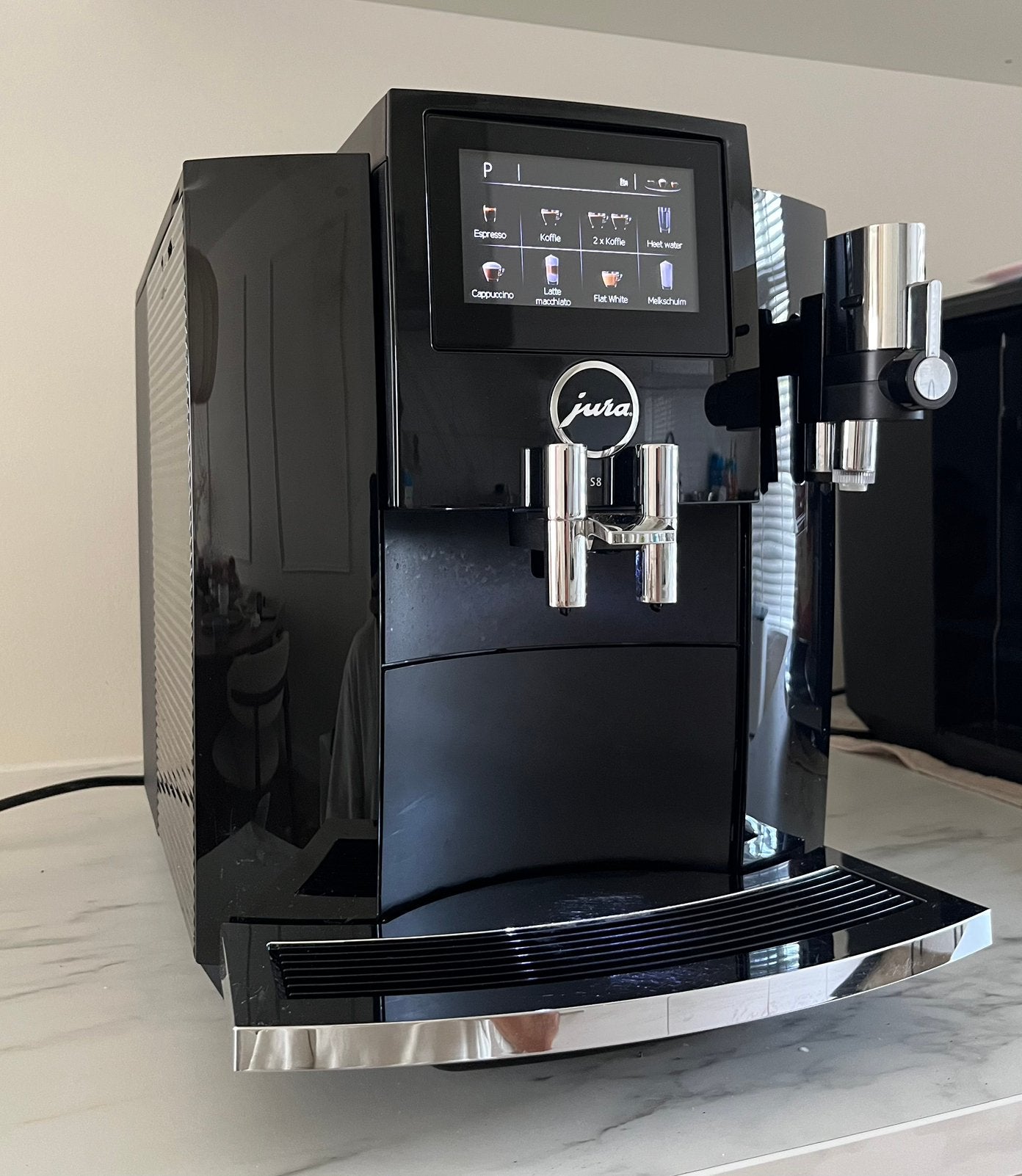 Jura S8 koffiemachine (2500 bereidingen!!)