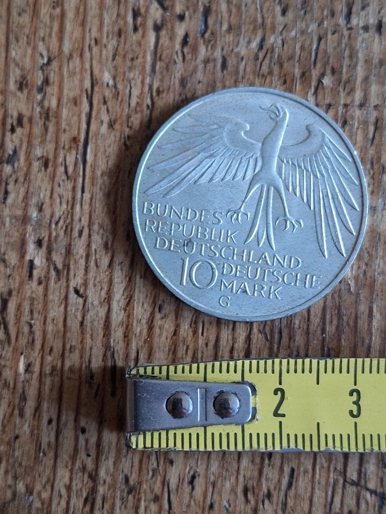 10 Mark Olympische Spelen 1972 (1), Postzegels en Munten, Ophalen of Verzenden, Duitsland, Losse munt