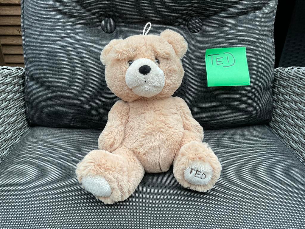 Nieuwe beer teddybeer TED 25 cm pluche beige, Ophalen, Nieuw