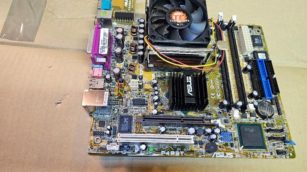 Asus P4P8T Rev 1.02, Ophalen of Verzenden, Intel, Socket 478