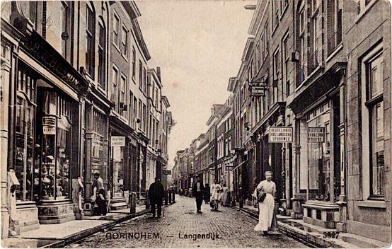 GORINCHEM,  -   Langendijk  nr. 3827  Nauta, Verzenden, Voor 1920, Gelopen, Zuid-Holland