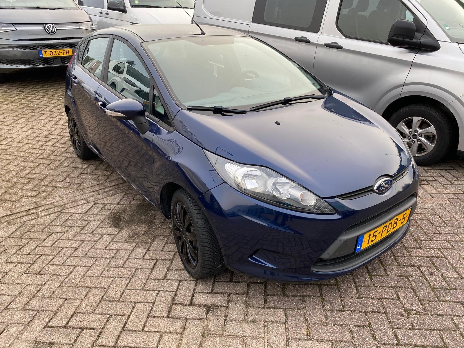 Ford Fiësta 1.25 44KW 5DR 2011 Blauw, Voorwielaandrijving, 40 €/maand, 1242 cc, 4 cilinders
