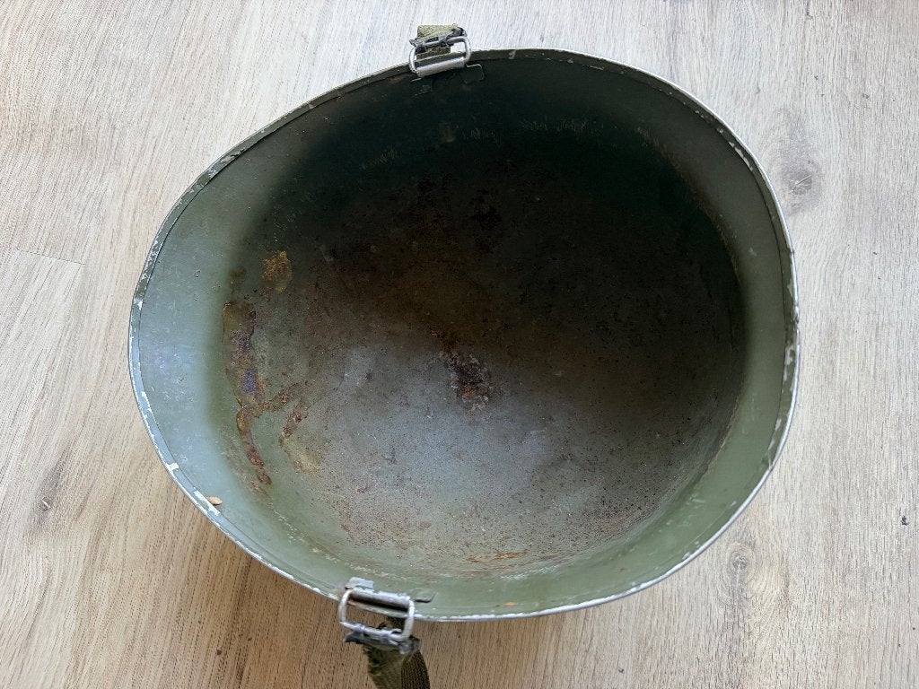 US Army M1 helm, Ophalen of Verzenden, Landmacht, Amerika, Helm of Baret