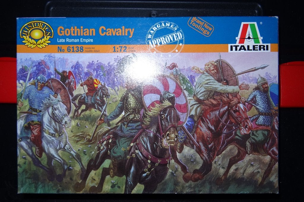 Gothian cavalry 6138 set 1, Ophalen, Nieuw, 1:50 of kleiner, Figuur of Figuren