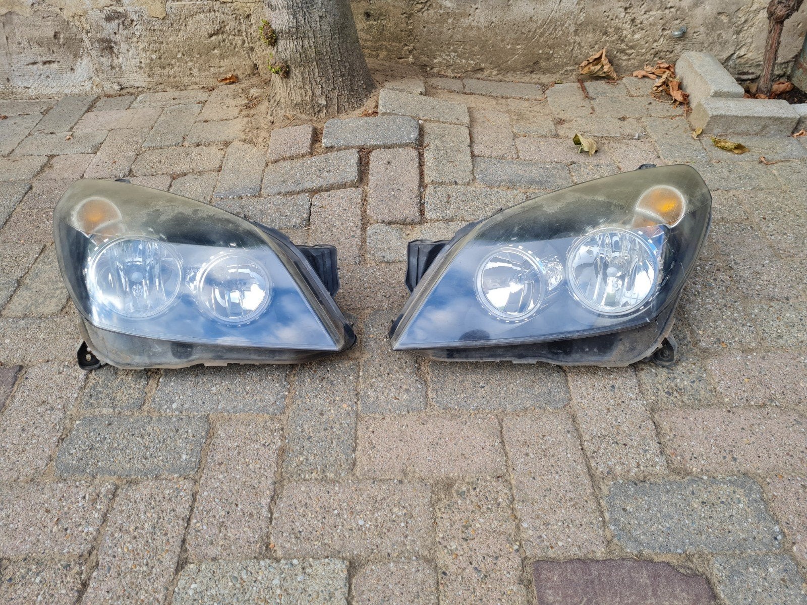 koplamp . Acherlampen  Opel astra H, Ophalen of Verzenden, Gebruikt, Opel