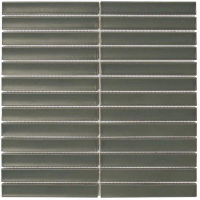 The Mosaic Factory Sevilla mozaïektegel army green, Doe-het-zelf en Verbouw, Tegels, Nieuw, Minder dan 20 cm, Minder dan 5 m²