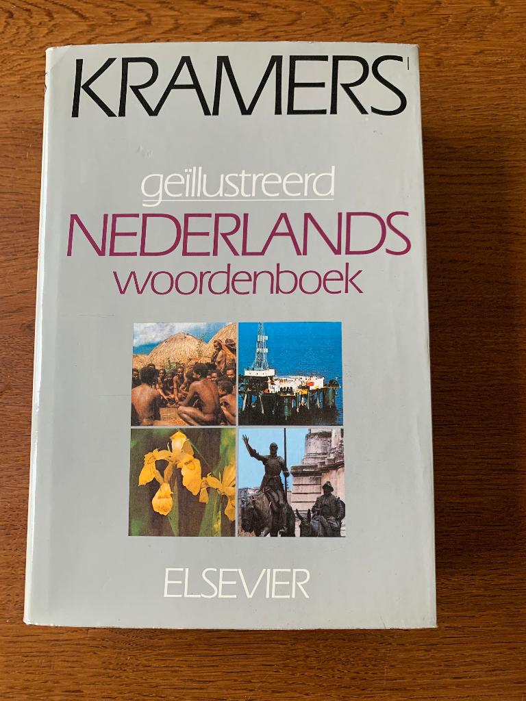 "KRAMERS geïllustreerd NEDERLANDS Woordenboek" Elsevier, Boeken, Woordenboeken, Ophalen of Verzenden, Zo goed als nieuw, Van Dale