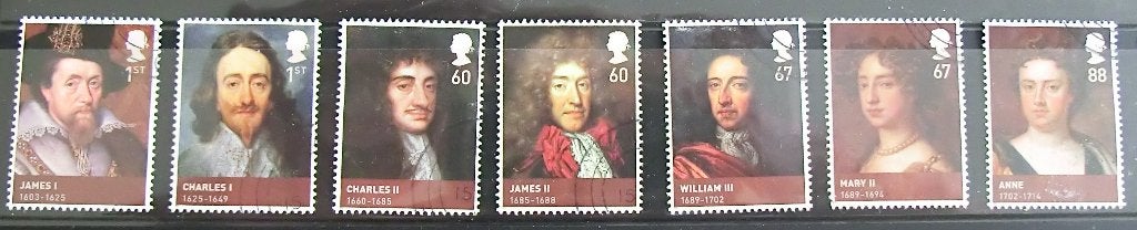 House of Stuart cpl set, gest, Ophalen of Verzenden, Gestempeld