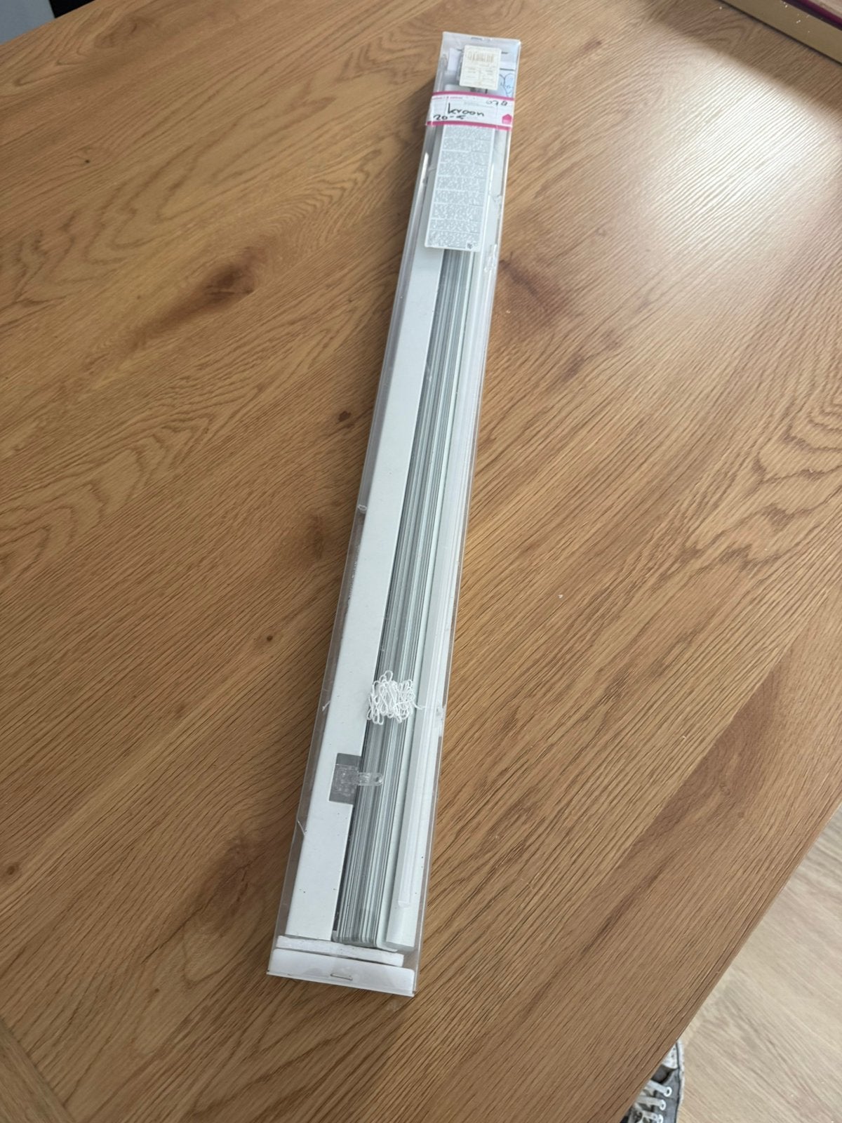 jaloezie leen bakker wit 725x1240mm 25mmbreedte €7,50, Jaloezie, Wit, Nieuw, Ophalen of Verzenden