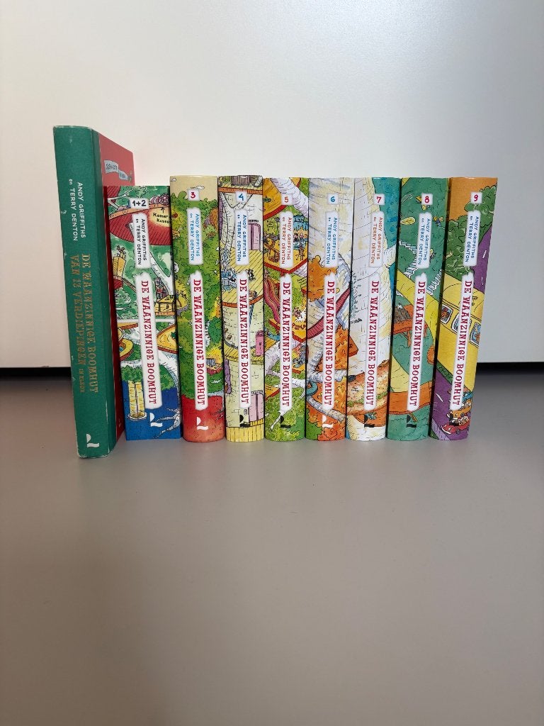 De waanzinnige boomhut boeken 9x, Boeken, Ophalen, Andy Griffiths en Terry Denton, Zo goed als nieuw, Fictie