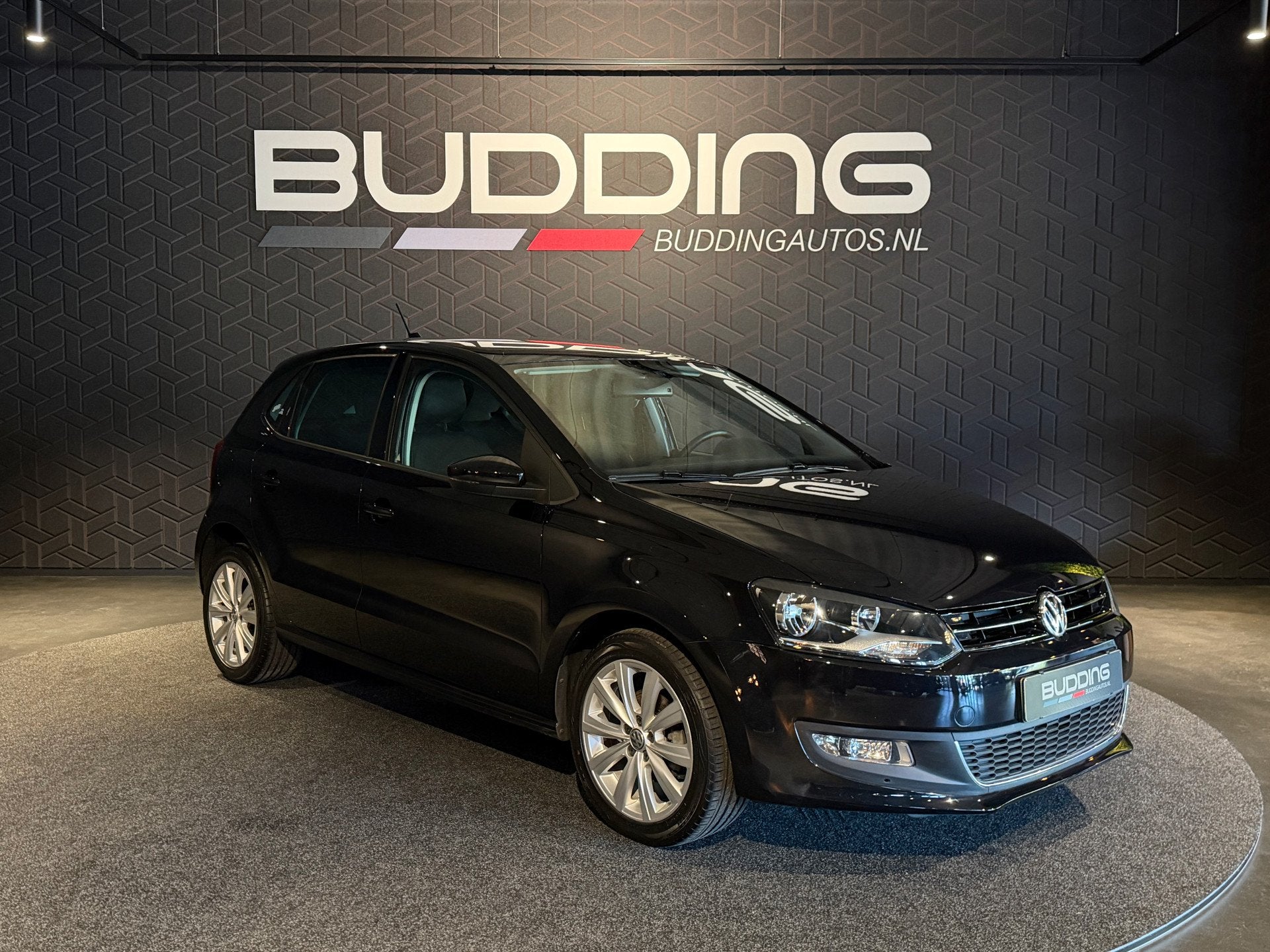 Volkswagen Polo 1.2 TSI Highline | Cruise | Clima | Navi, Voorwielaandrijving, Euro 5, Stof, Zwart