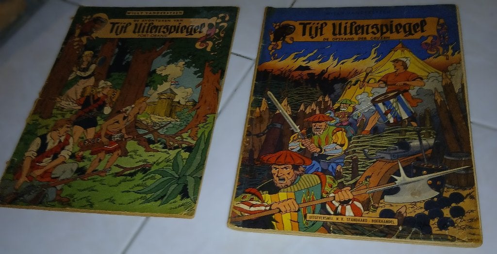 Tijl uilenspiegel 1ste druk (Vandersteen), Ophalen, Gelezen, Willy Vandersteen, Complete serie of reeks