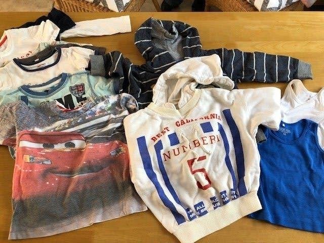 Te koop pakket jongens kleding maat 92 - 98, Ophalen, Gebruikt, Maat 92