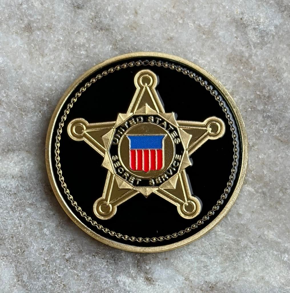 United States CIA secret service coin, Ophalen of Verzenden, Landmacht, Amerika, Embleem of Badge