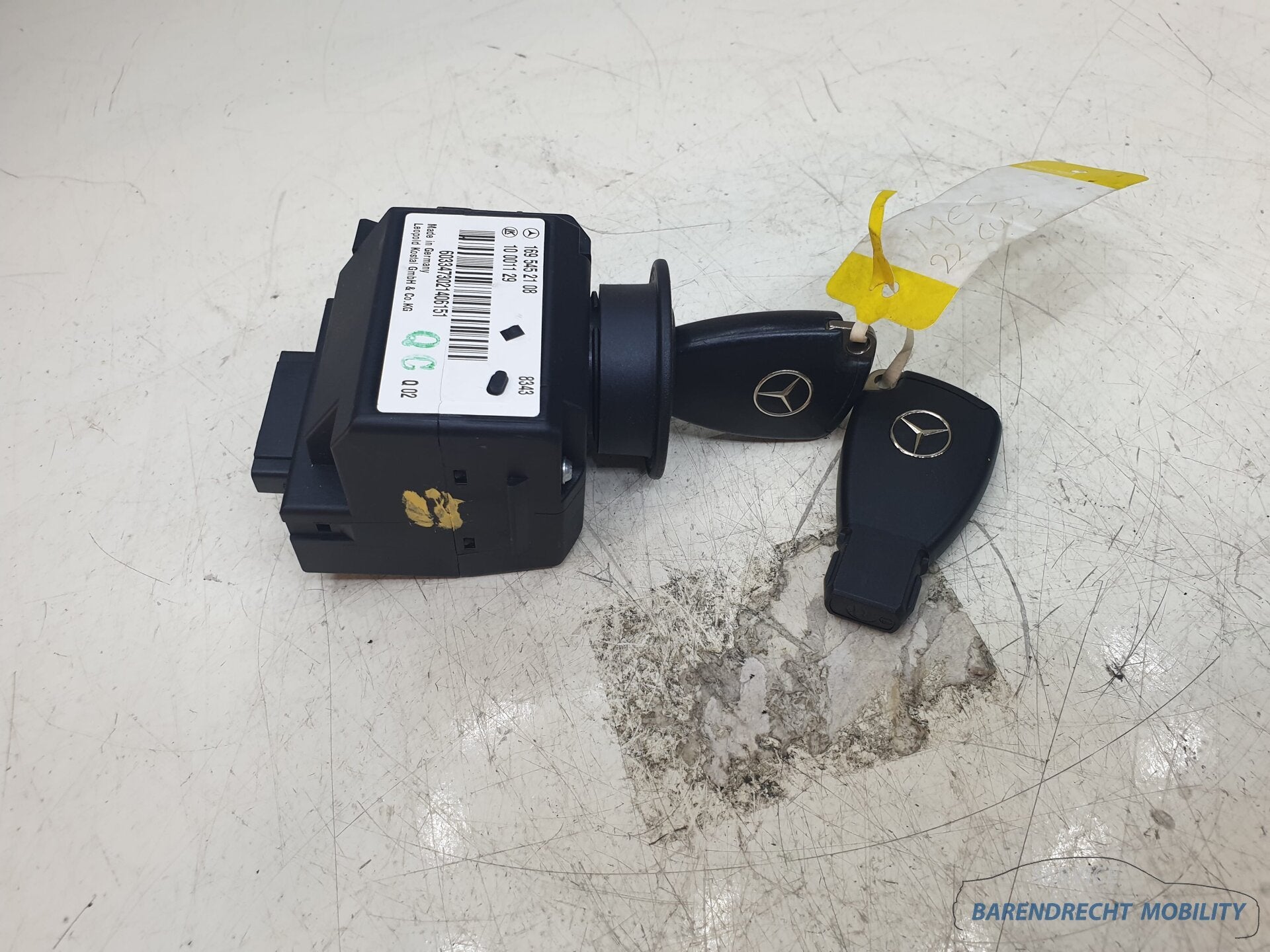 Mercedes W169 W245 A B Klasse contactslot contact slot A1695, Gebruikt, Mercedes-Benz AG, Mercedes-Benz, Ophalen of Verzenden