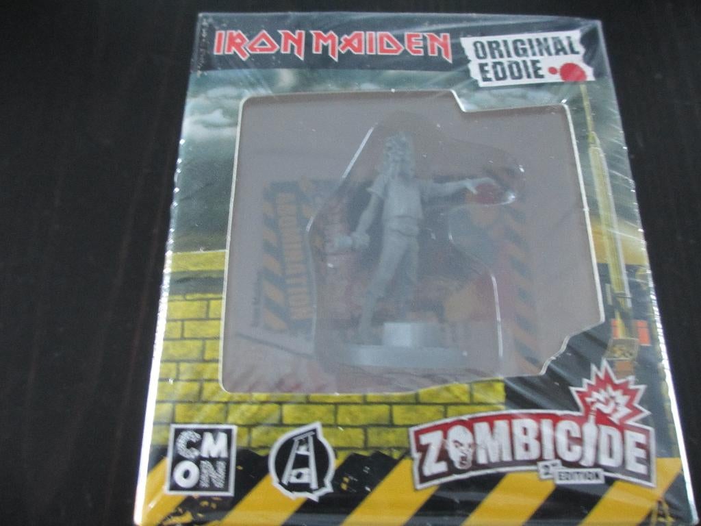 Zombicide Iron Maiden: Original Eddie Survivor / Abomination, Vijf spelers of meer, Ophalen of Verzenden, Nieuw, CMON