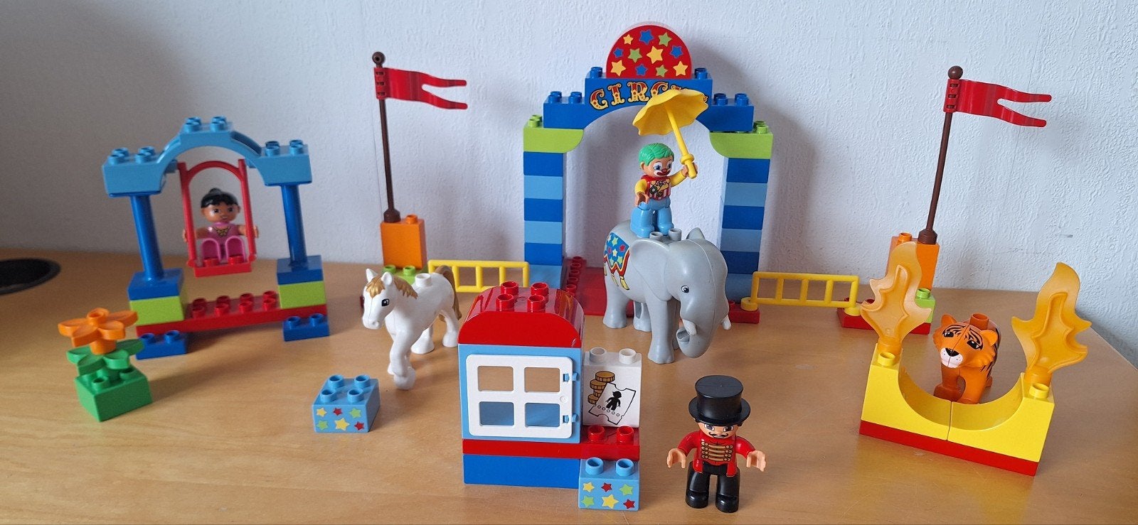 Duplo Groot Circus, Gebruikt, Overige thema's, Ophalen of Verzenden, Compleet