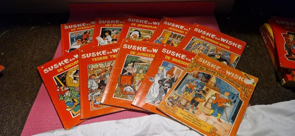 Suske en Wiske 26 albums jaren 70, Gelezen, Willy van der Steen, Ophalen of Verzenden, Meerdere stripboeken
