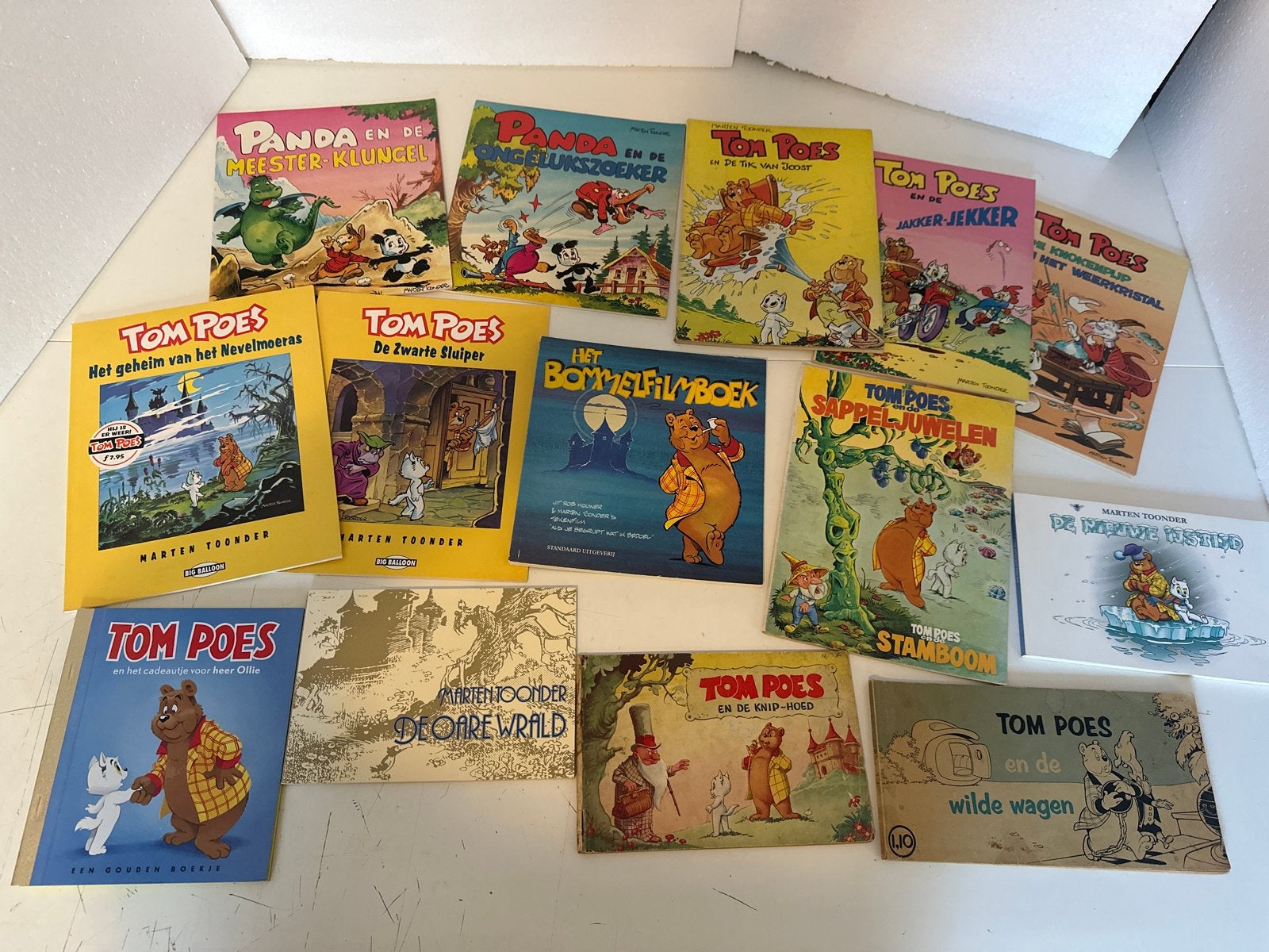Grote collectie Marten Toonder stripboeken en meer, Meerdere stripboeken, Ophalen of Verzenden, Gelezen